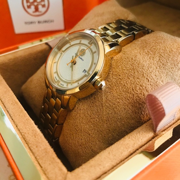 Tory Burch Accessories - Gold Tory Burch Swiss Watch TRB1009
